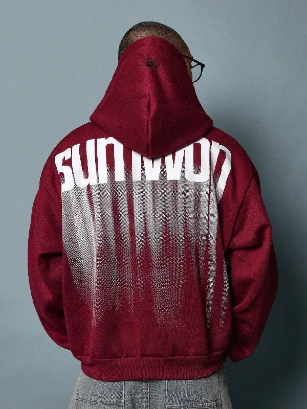 Midnight Sale Regular Fit Overhead Hoodie With Large Graphic Print