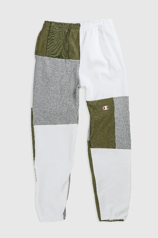 Overstock Unisex Rework Champion Patchwork Sweatpants - M