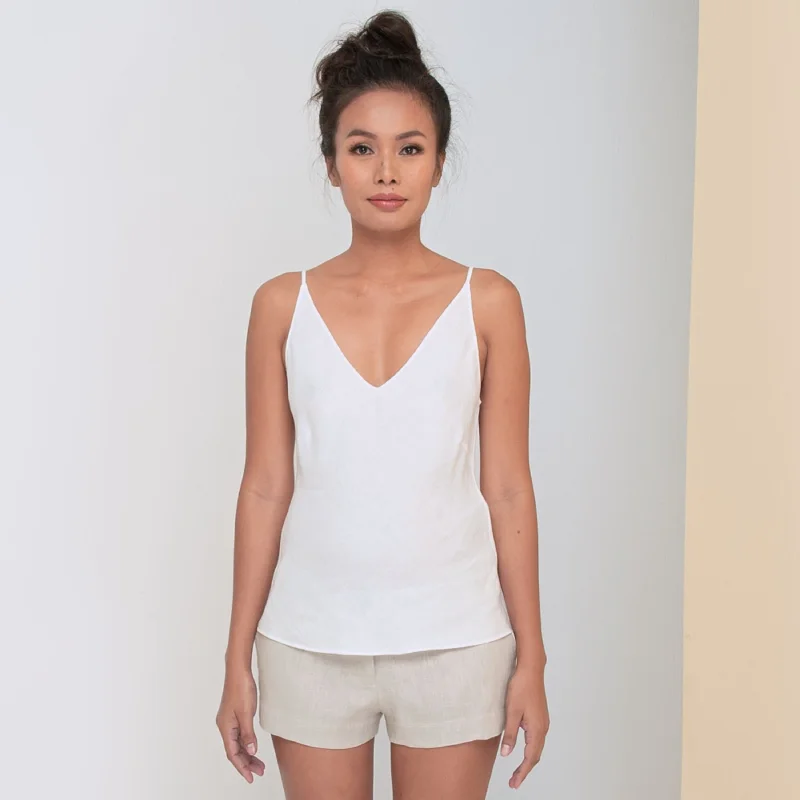 Unmissable Offer RINKI V CAMISOLE - Linen | Off White