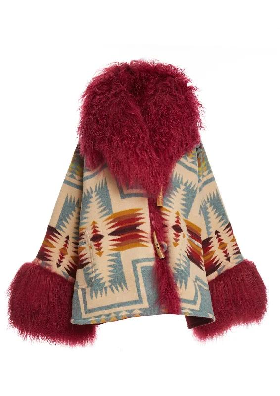 Lowest Rates Harding Shearling Cloak