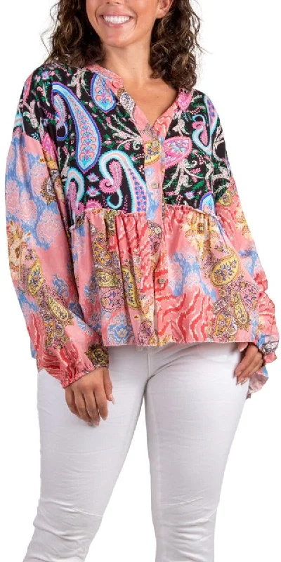 Midnight Madness Berttina Blouse