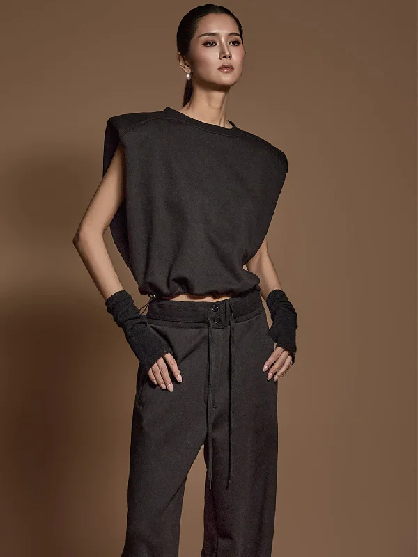 Discount Deals E3665 Fleece-lined Sleeveless Top