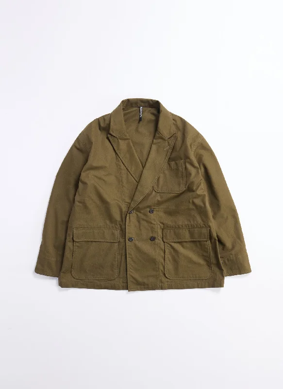 Weekend Deals to Make You Smile Cordura Canvas Soft Work Double Breasted Blazer