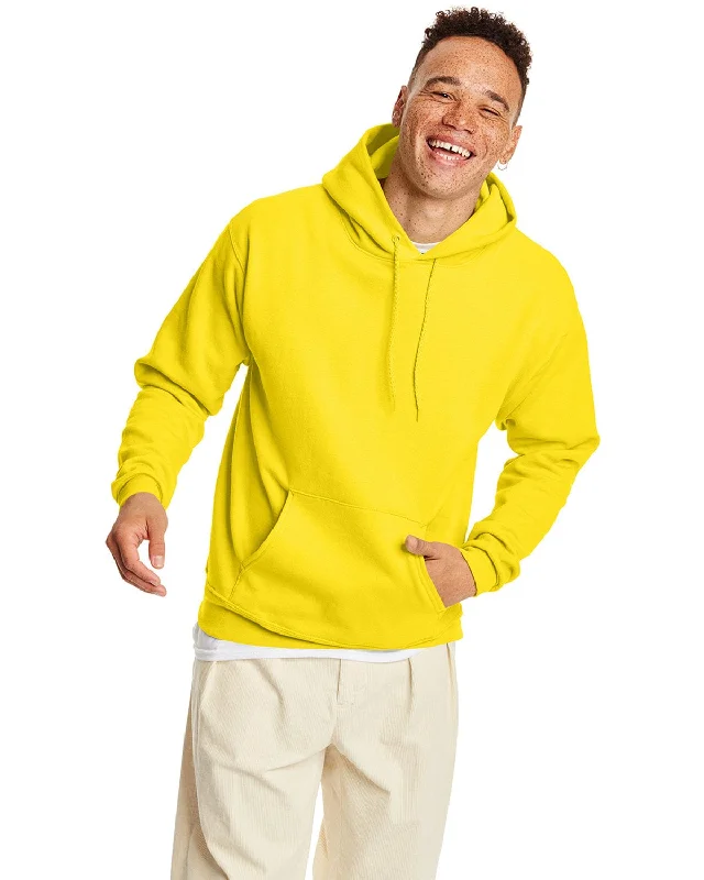 Hanes 50/50 Hoodie Sweatshirt | Athletic Yellow