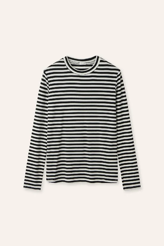 Weekend Specials to Cherish NICO TENCEL ultra-soft top (Black stripe)