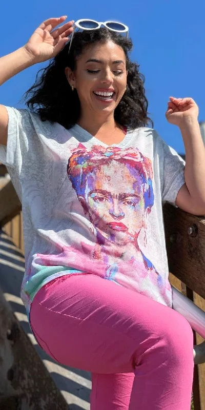 Savings Galore Frida Kahlo Gina Top