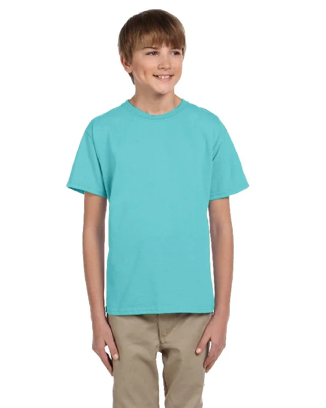 Fruit of the Loom Youth T-Shirt | Scuba Blue