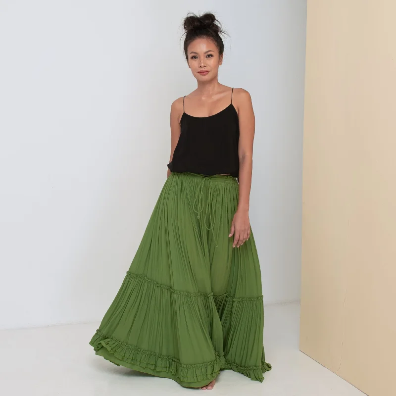 Daily Special RINKI STRING CAMISOLE - Rayon Voile | Black