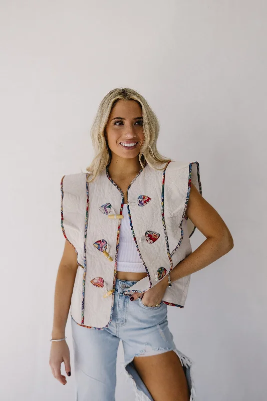 Special Buy Sandra Quilted Vest - Beige