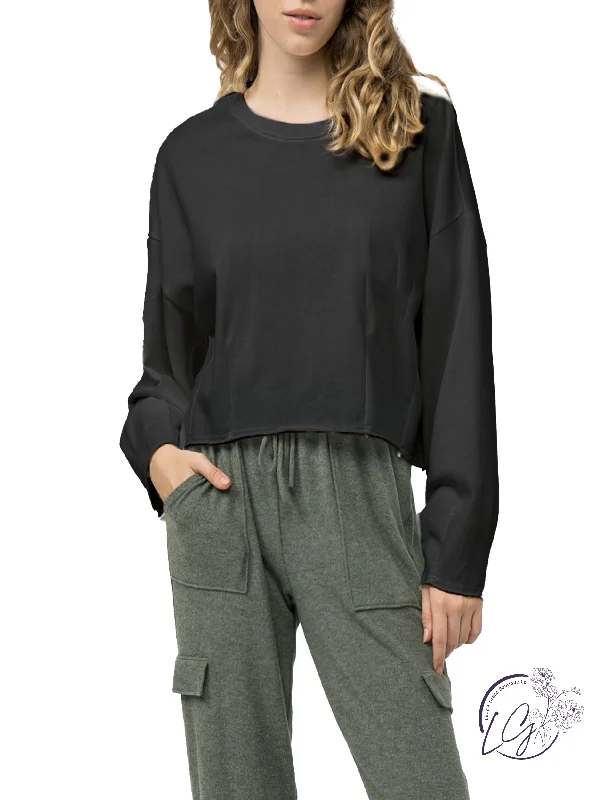 Price Rollback See The Good Cropped Sweatshirt