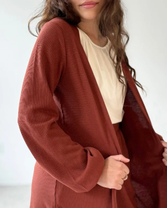 Super Savings MARGO duster in Henna