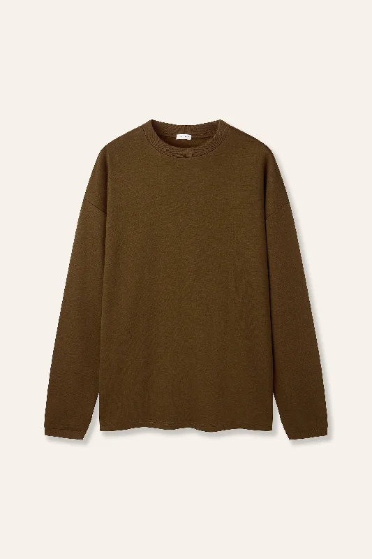 Weekend Bargains Await You ANDY jersey top (Olive)
