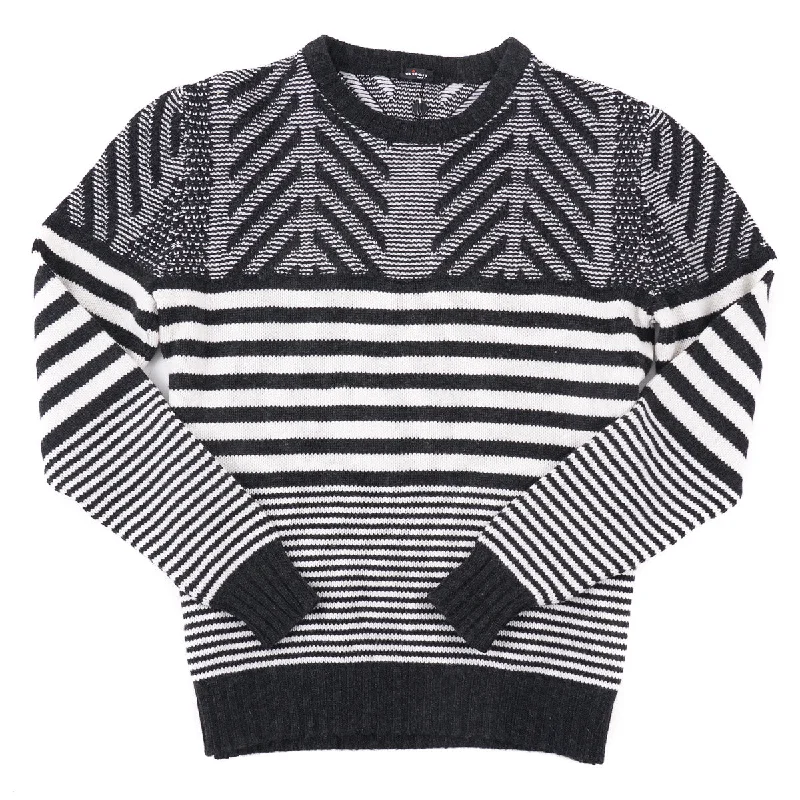 Kiton Patterned Knit Cashmere Sweater