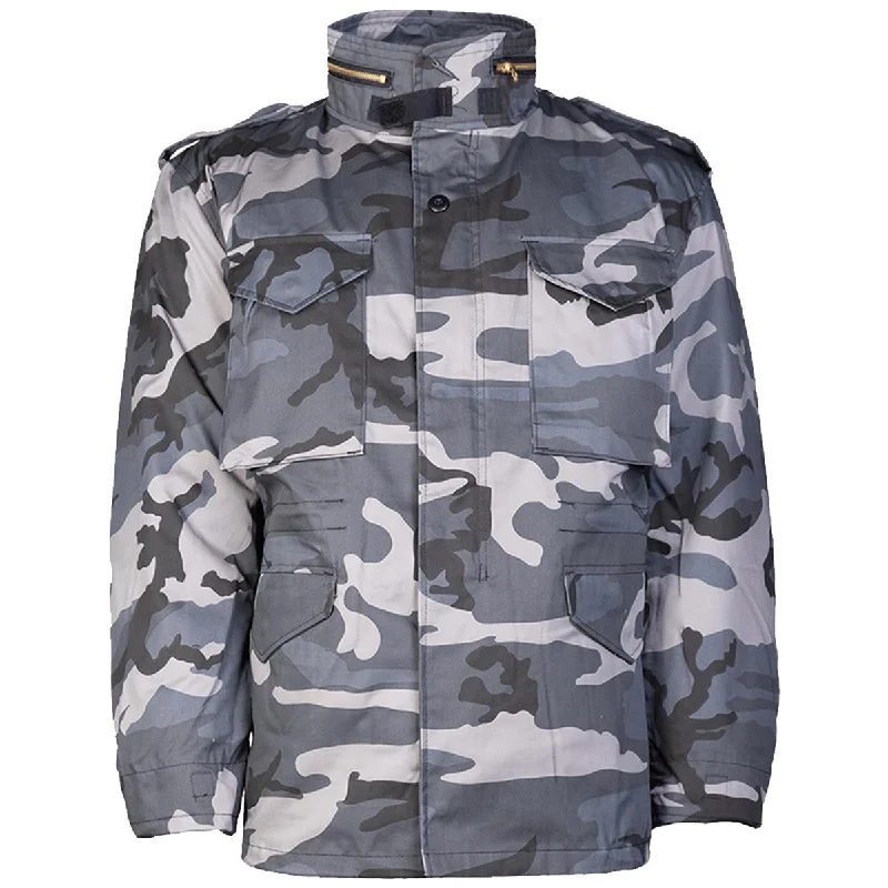 Mil-Tec Classic M65 Field Jacket with Liner Dark Camo