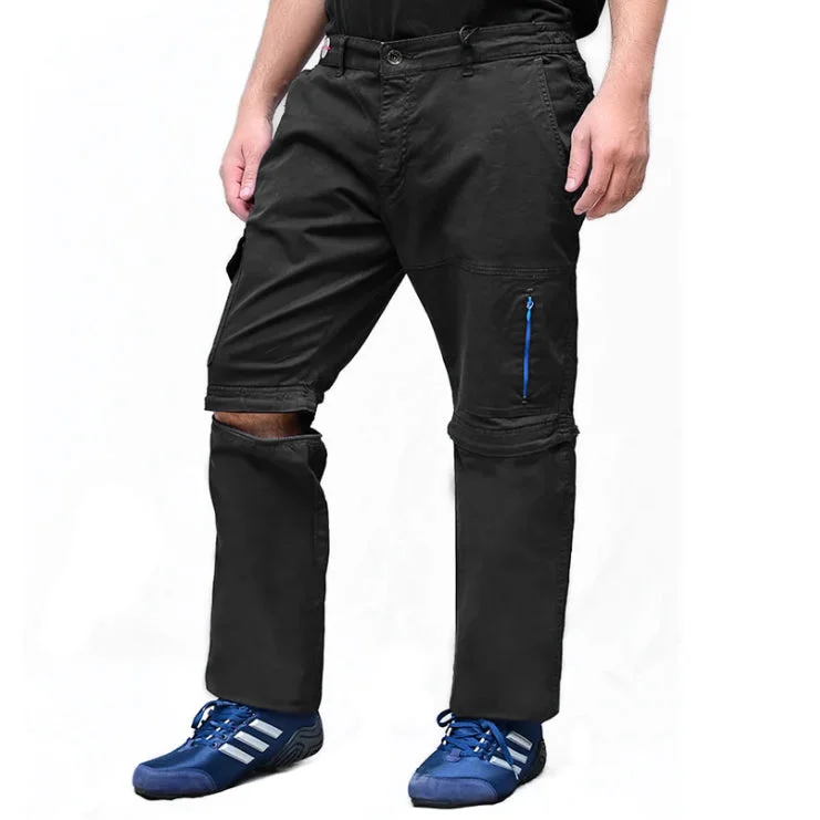 PR - Men 'Black' Trousers cum Shorts Cargo PR181