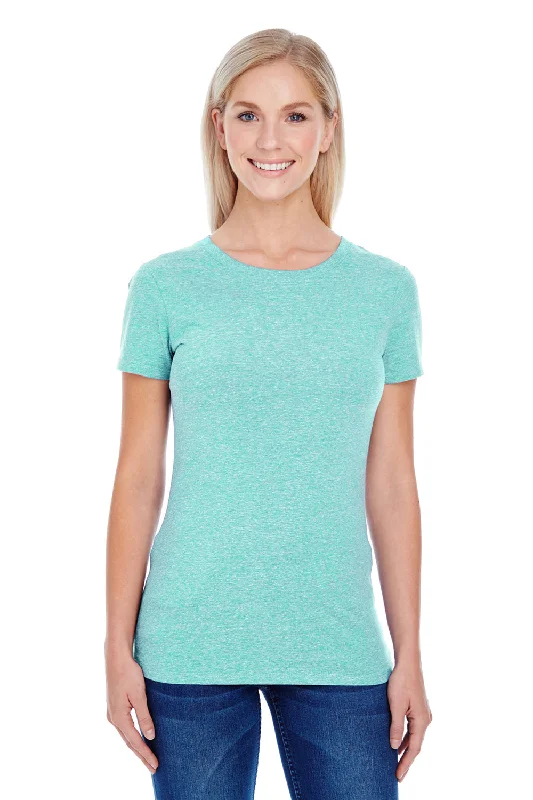Take Advantage Threadfast Apparel Womens Short Sleeve Crewneck T-Shirt - Mint
