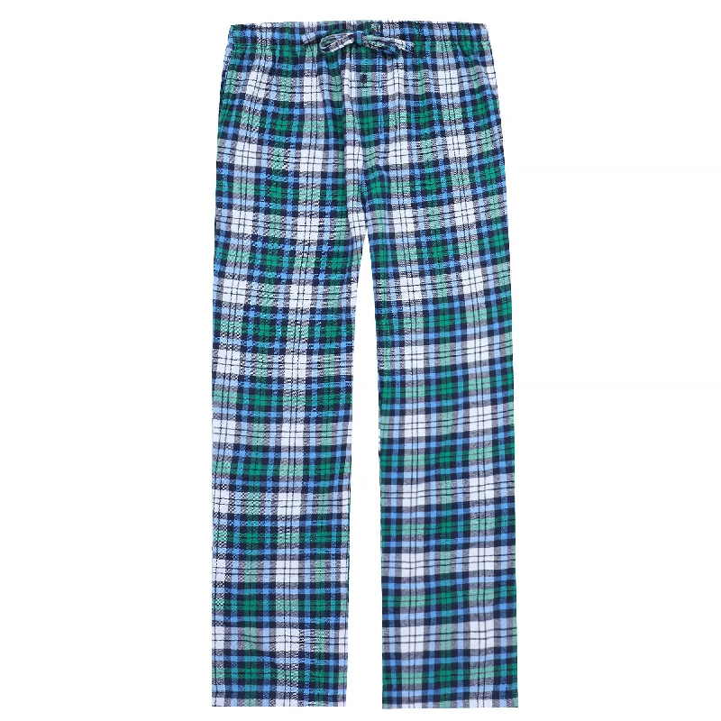 Mens 100% Cotton Flannel Lounge Pants