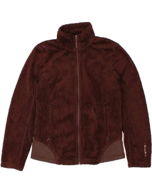 Weekend Deals That Wow THINK PINK Womens Fleece Jacket UK 16 Large Brown Colourblock Polyester Weekend Deals That Wow THINK PINK Womens Fleece Jacket UK 16 Large Brown Colourblock Polyester