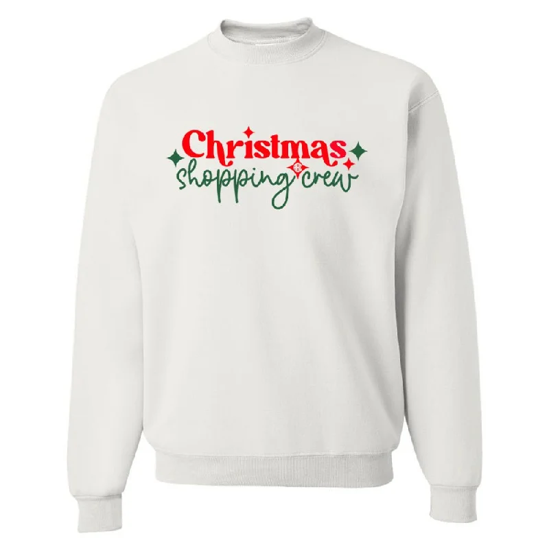 Take Advantage Monogrammed 'Christmas Shopping Crew' Crewneck Sweatshirt