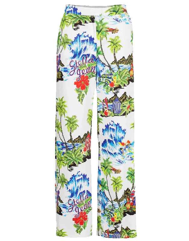 Price Smash Tropical Wide Leg Pant