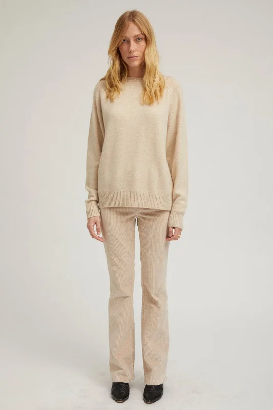 Mega Deal Oat Corduroy Micro Flare Pants