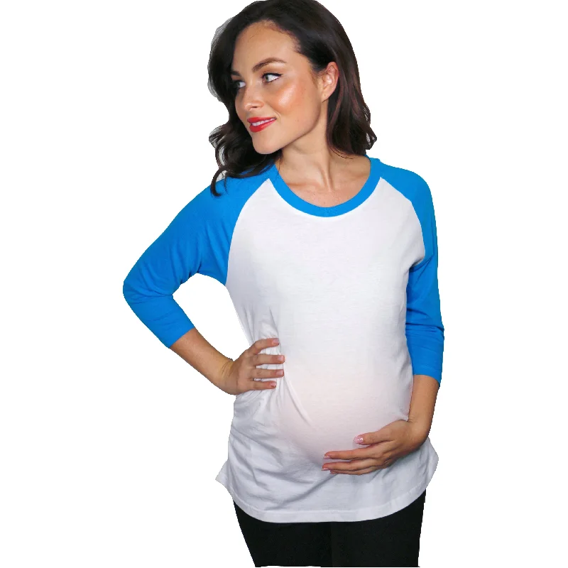 Quick Sale Maternity Raglan Long Sleeve Maternity Raglan