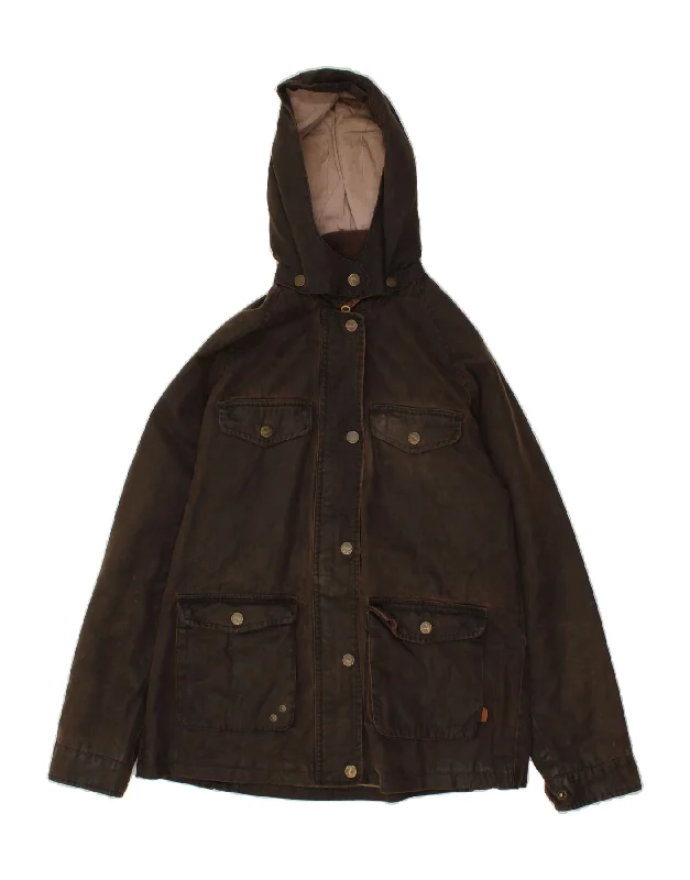 Weekend Bargains to Indulge In FAT FACE Womens Hooded Waxed Cotton Jacket UK 10 Small Brown Weekend Bargains to Indulge In FAT FACE Womens Hooded Waxed Cotton Jacket UK 10 Small Brown