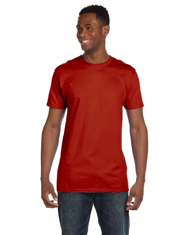 Hanes Combed Cotton T-Shirt | Deep Red