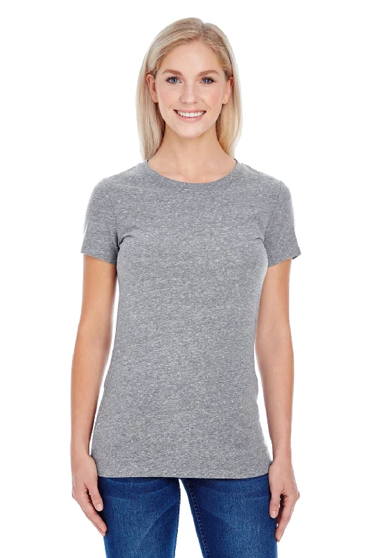 Reduced Price Threadfast Apparel Womens Short Sleeve Crewneck T-Shirt - Grey