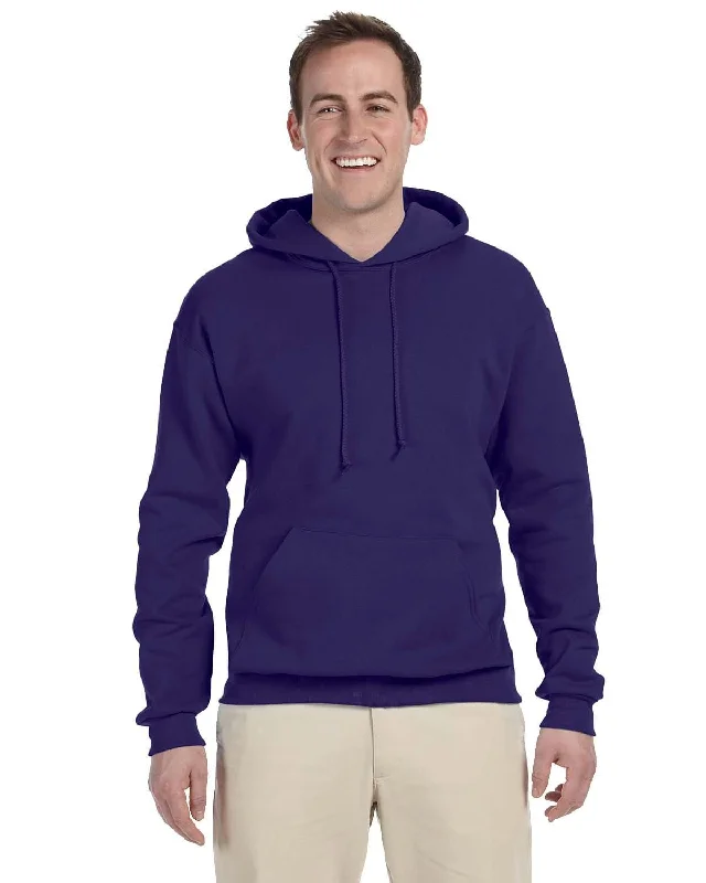 Jerzees 50/50 Hooded Sweatshirt | Deep Purple