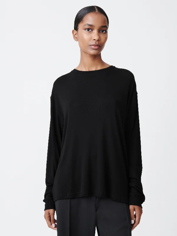 The Best Prices Simmons Lyocell T-Shirt in Black
