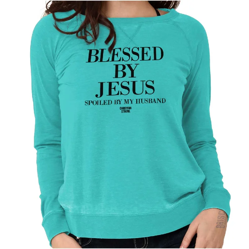 Weekend Savings Spectacle Blessed by Jesus Vintage Fashion T