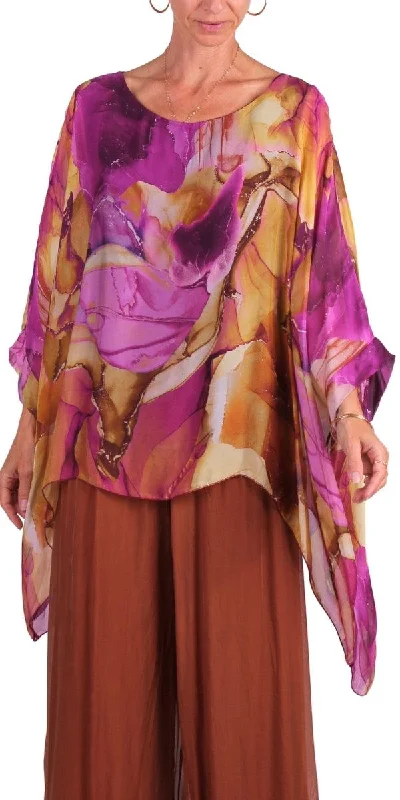 Clearance Items Seta Marble Ink Print Kaftan