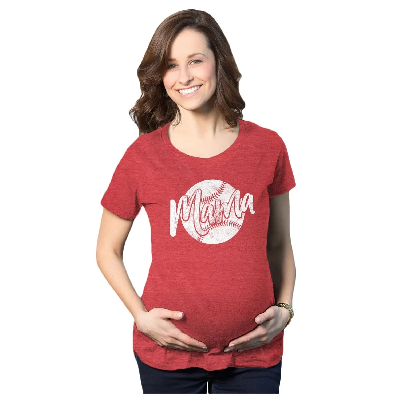 Sneak Peek Sale Baseball Mama Maternity T Shirt