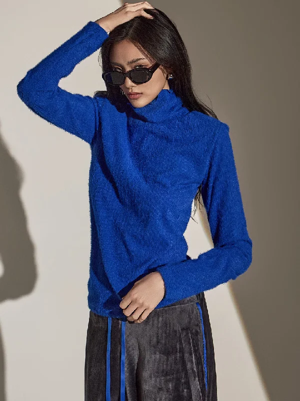 Deal Alert E3676 Turtleneck Top