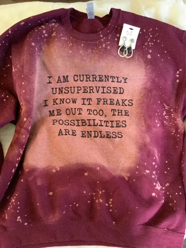 Price Drop Currently Unsupervised sweater