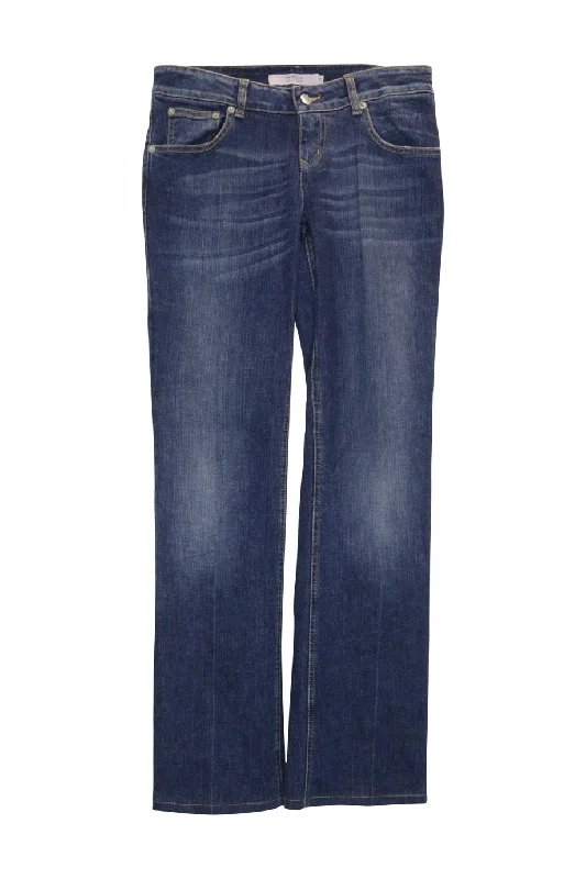 Low Cost [WW23982] Valentino Red | Denim Pants