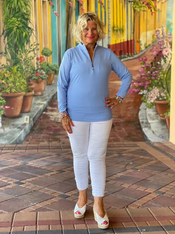 Weekend Savings Spectacle POWDER PERRI ZIPPER TOP