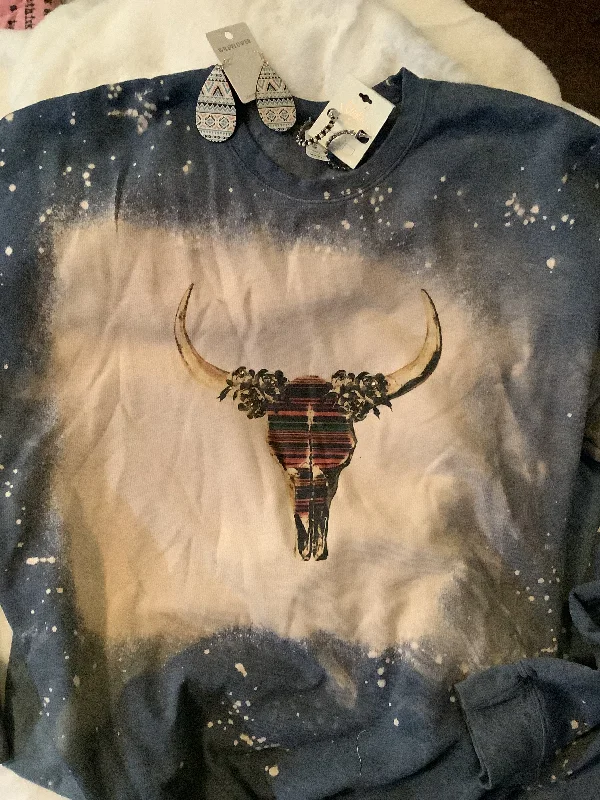 Weekend Specials Just for You Serape Skull