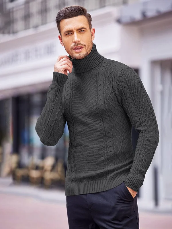 Classic Slim Fit Turtleneck Sweater (US Only)