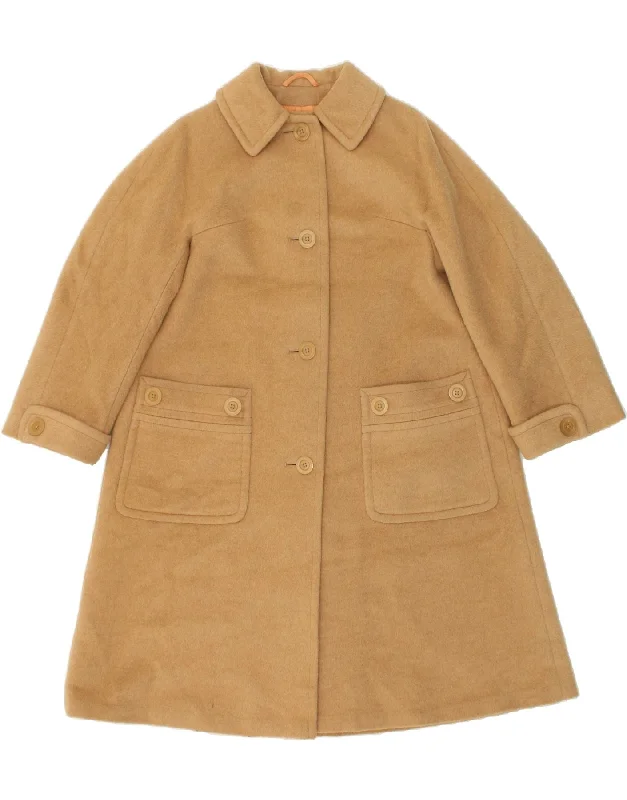 Weekend Deals That Dazzle AQUASCUTUM Womens Overcoat UK 16 Large Beige