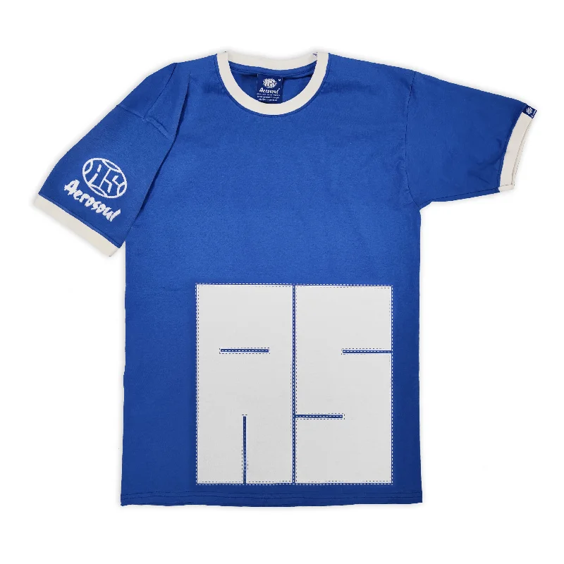 Aero-Stitch Ringer Teeshirt (Royal)