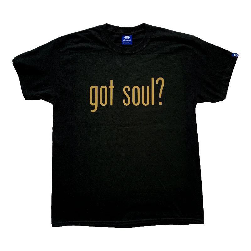 Aerosoul Got Soul Black Teeshirt ( Gold )