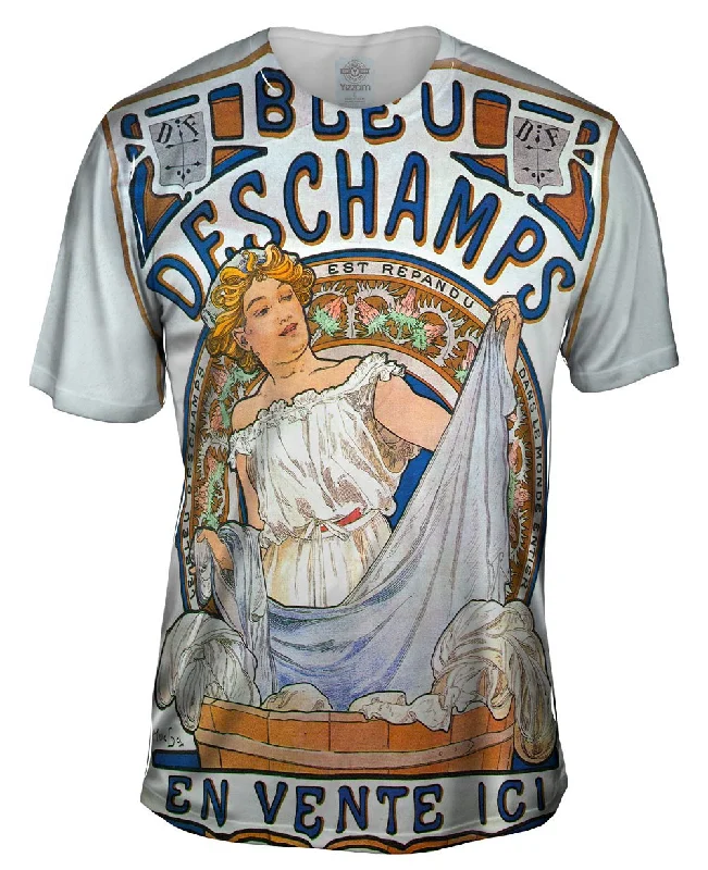 Stock Clearance Alphonse Mucha - "Bleu Deschamps" En Vente Ici (1897)