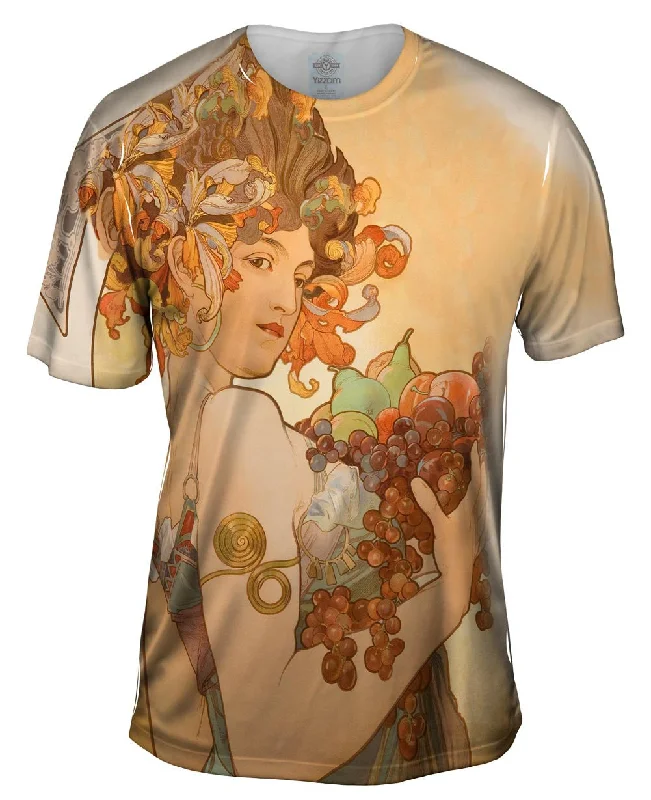 Shop and Save Alphonse Mucha - "Fruit" (1897)