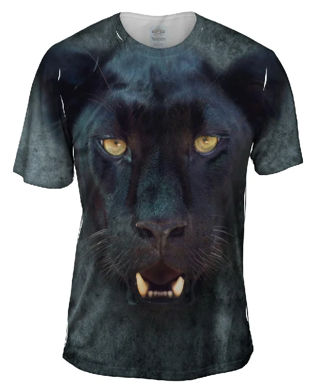 Black Leopard Face