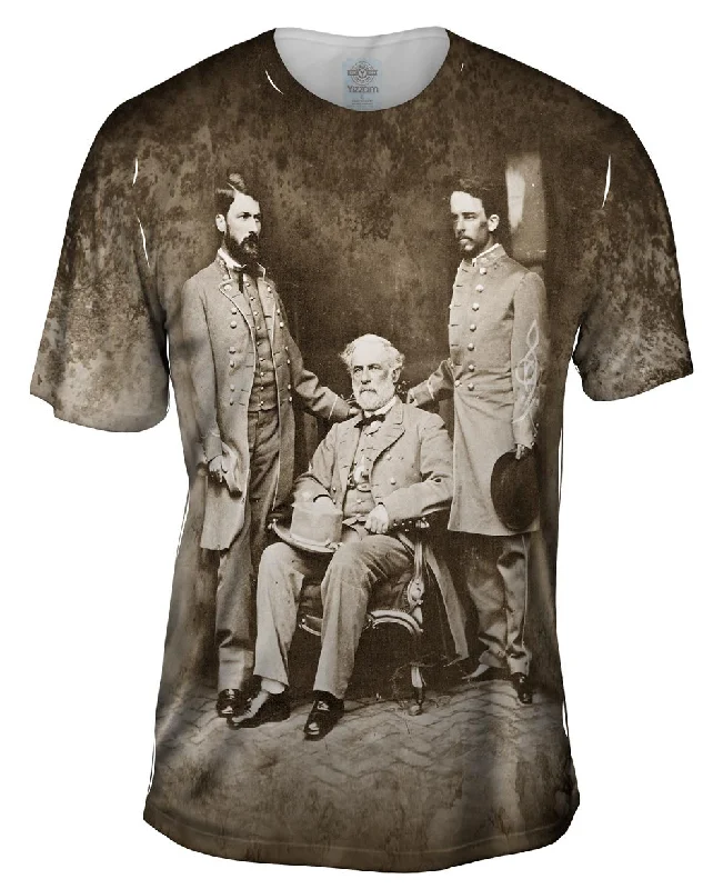 General Robert E Lee , Custis Lee & Walter Taylor