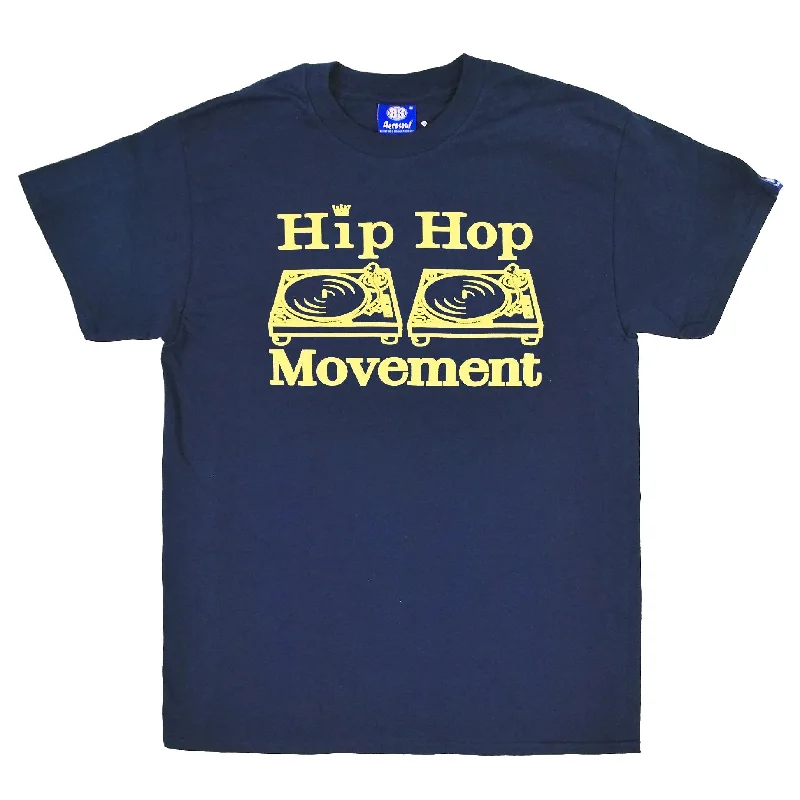 Hip Hop Movement Teeshirt (Navy Blue)