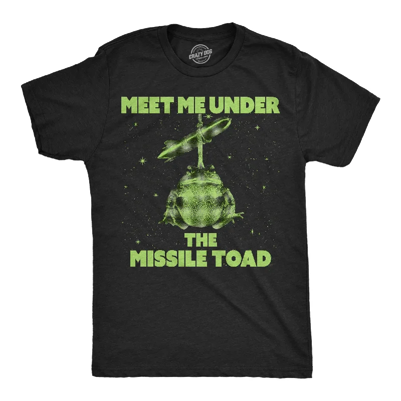 Meet Me Under The Missle Toad Men's T Shirt