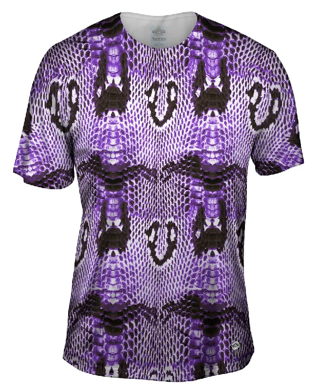 Purple Cobra Snake Skin